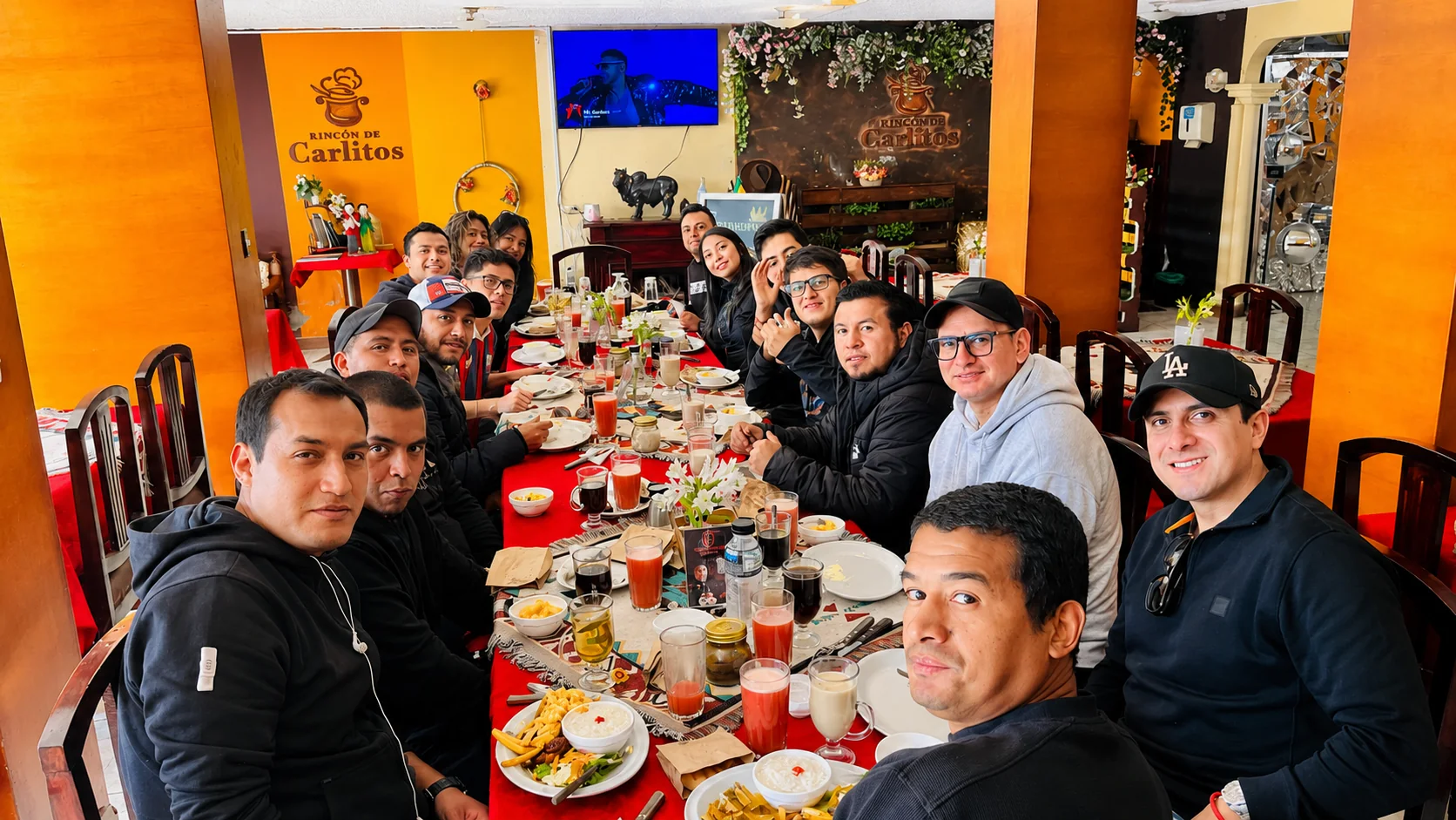 Grupos y reservas en El Rincón de Carlitos